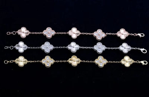 (Diamond) Clover Bracelets