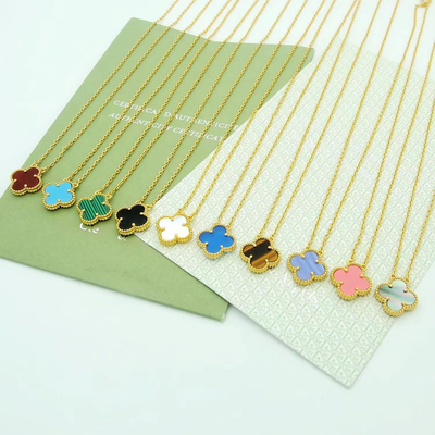 (All) Single Clover Necklaces
